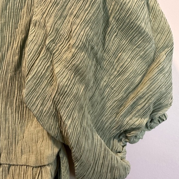 Amiani Green Women's Cover Up Dress - Picture 6 of 8